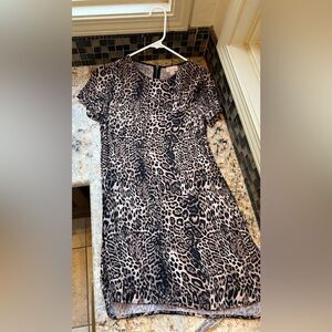 Retro/ vintage Leopard Dress